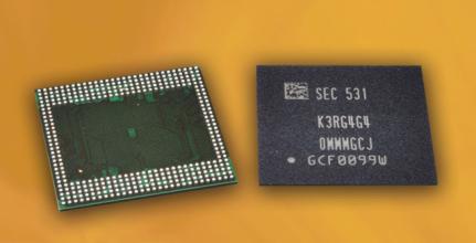 韩国公司新闻获悉，三星新款LPDDR4 DRAM内存,手机6GB内存成为可能