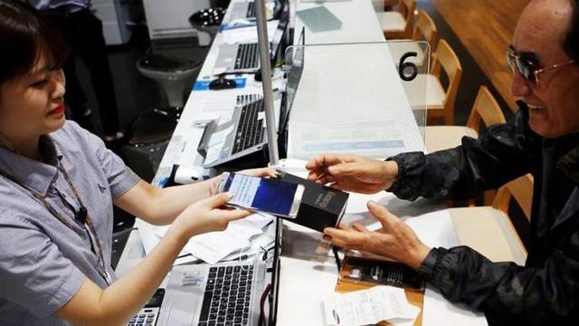 三星电子向韩国美消费者提供Galaxy Note 7退换补贴 