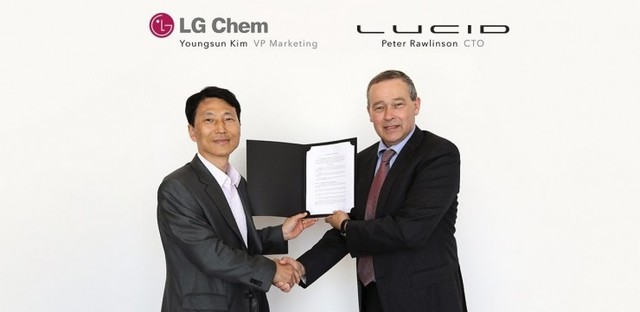 LG化学,Lucid Motors,LG集团,韩国企业,在华韩企招聘,韩国电动车企业