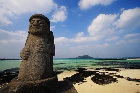 韩国石头爷爷在济州岛等你！