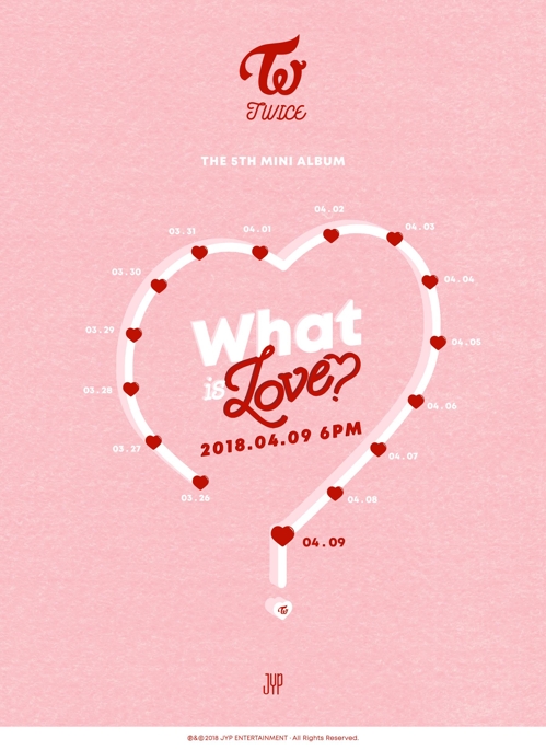 TWICE将发表第五张迷你辑《What is Love?》——中韩人力网