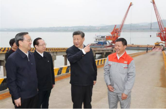 시진핑은 후베이 이창 업무 시찰