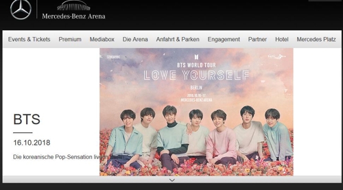 BTS柏林演唱会3万张门票9分钟售罄——中韩人力网